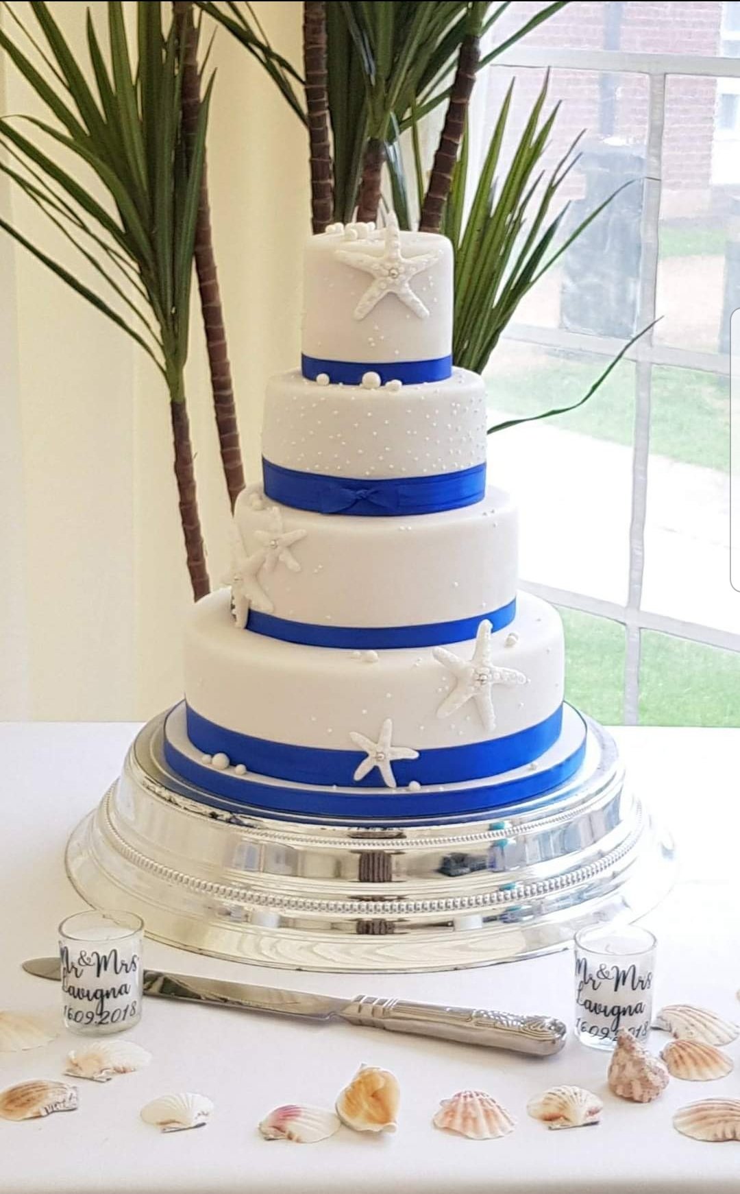 Wedding cake 2 by Kim’s Cake Gallery