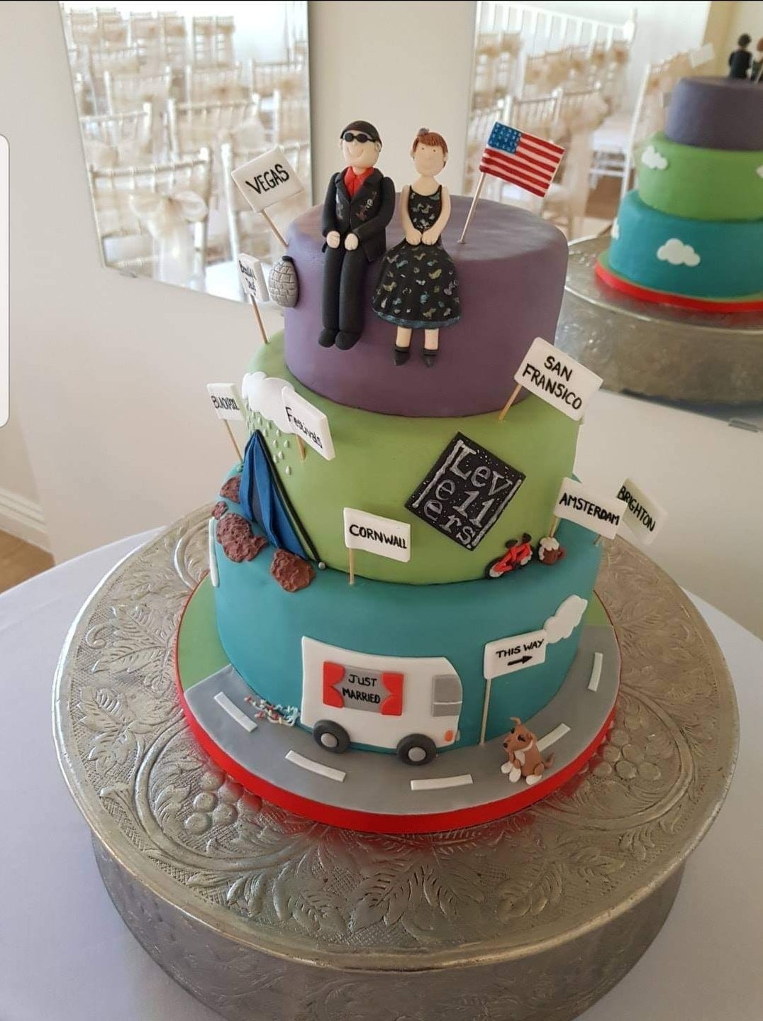 Wedding cake 14 by Kim’s Cake Gallery