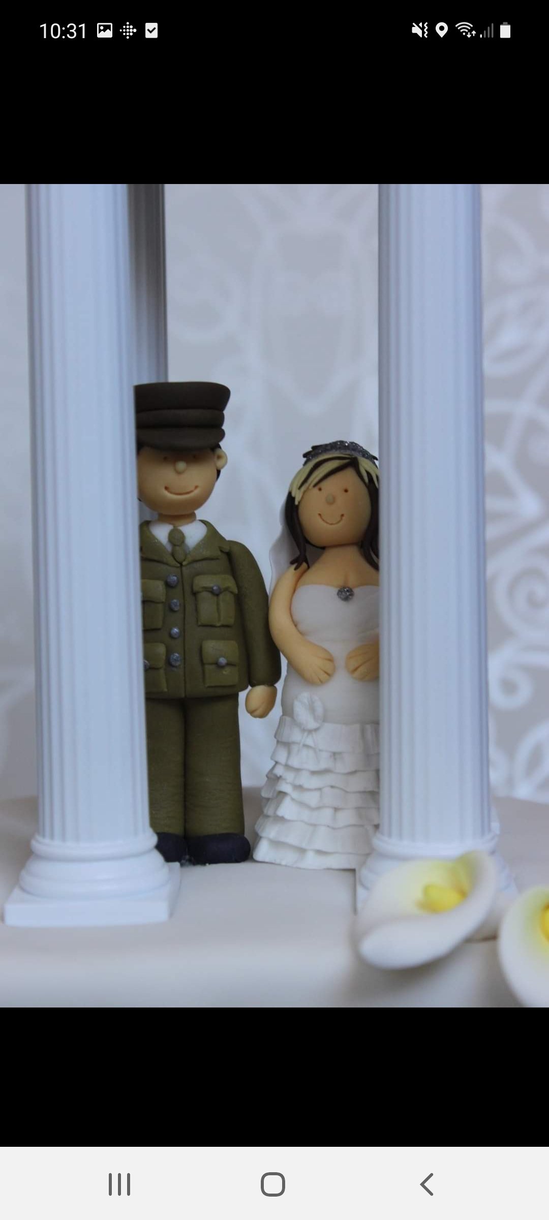 Wedding cake 30 by Kim’s Cake Gallery